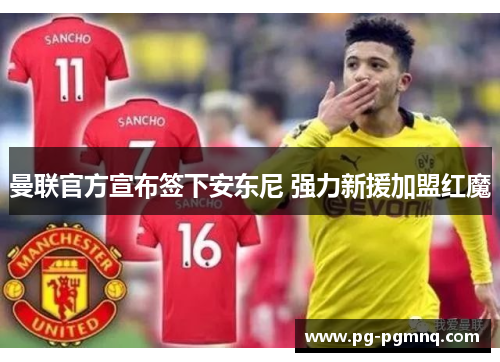 曼联官方宣布签下安东尼 强力新援加盟红魔